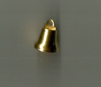 Klokje goud 10 mm