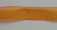 Oranje organze lint O6 (PER 10 cm)