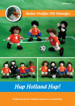 Hup Holland Hup!!!! voetbalmagazine patroonblad - Click Image to Close