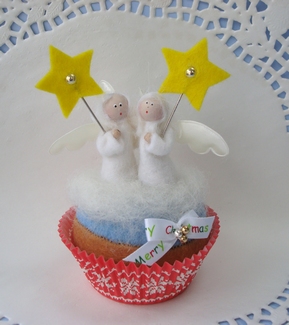 Engelen op cupcake pakket - Klik op de afbeelding om het venster te sluiten