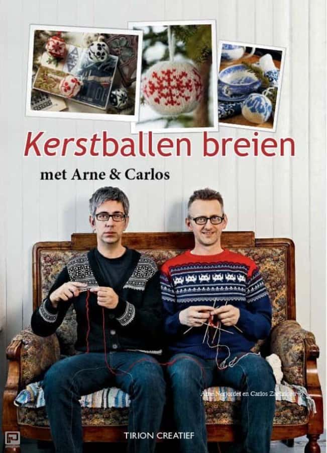 Kerstballen breien met Arne en Carlos boek