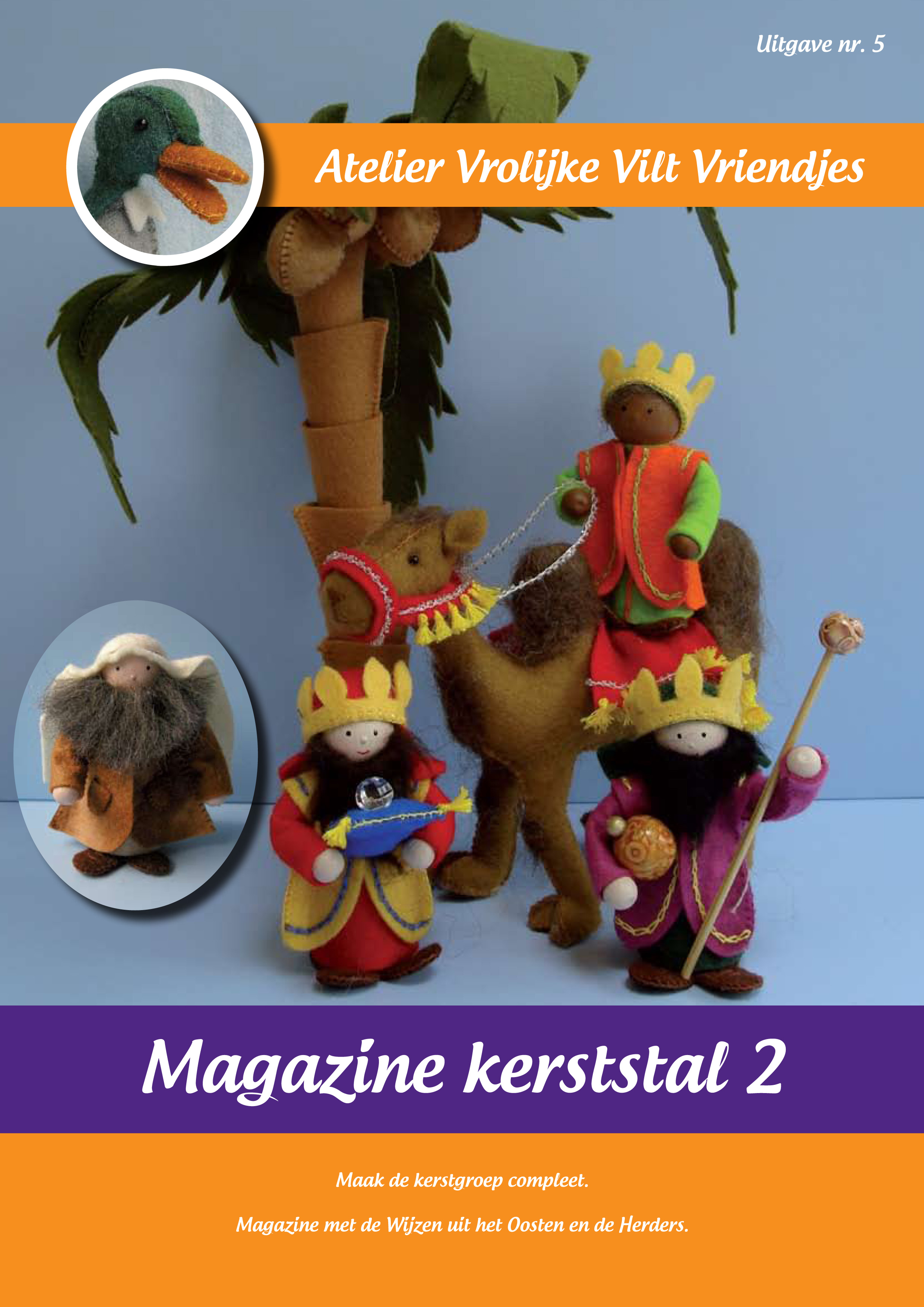 Magazine 5 Kerstgroep 2 patroonblad - Click Image to Close
