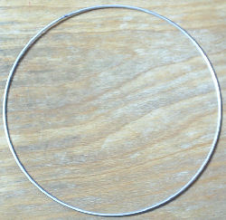 Metalen ring 30 cm doorsnee