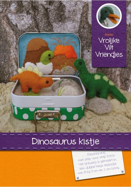 Dinosaurus kistje pakket